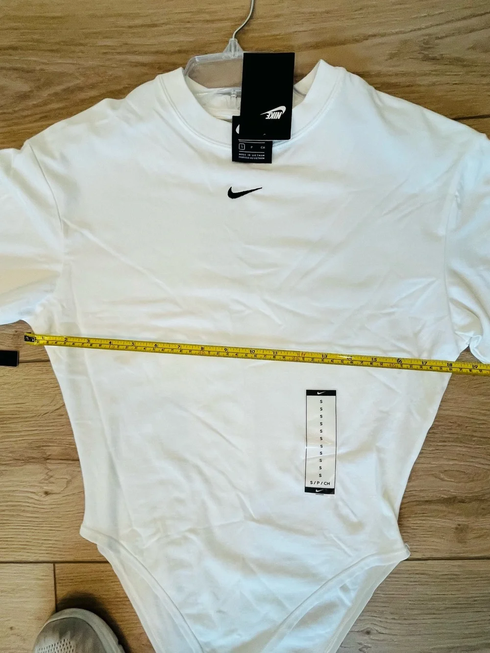 Nike Bodysuit Tee Shirt White
